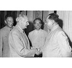 1960年5月27日，毛澤東在上海會見英國蒙哥馬利元帥